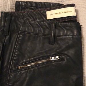 Anthropologie Leather pants